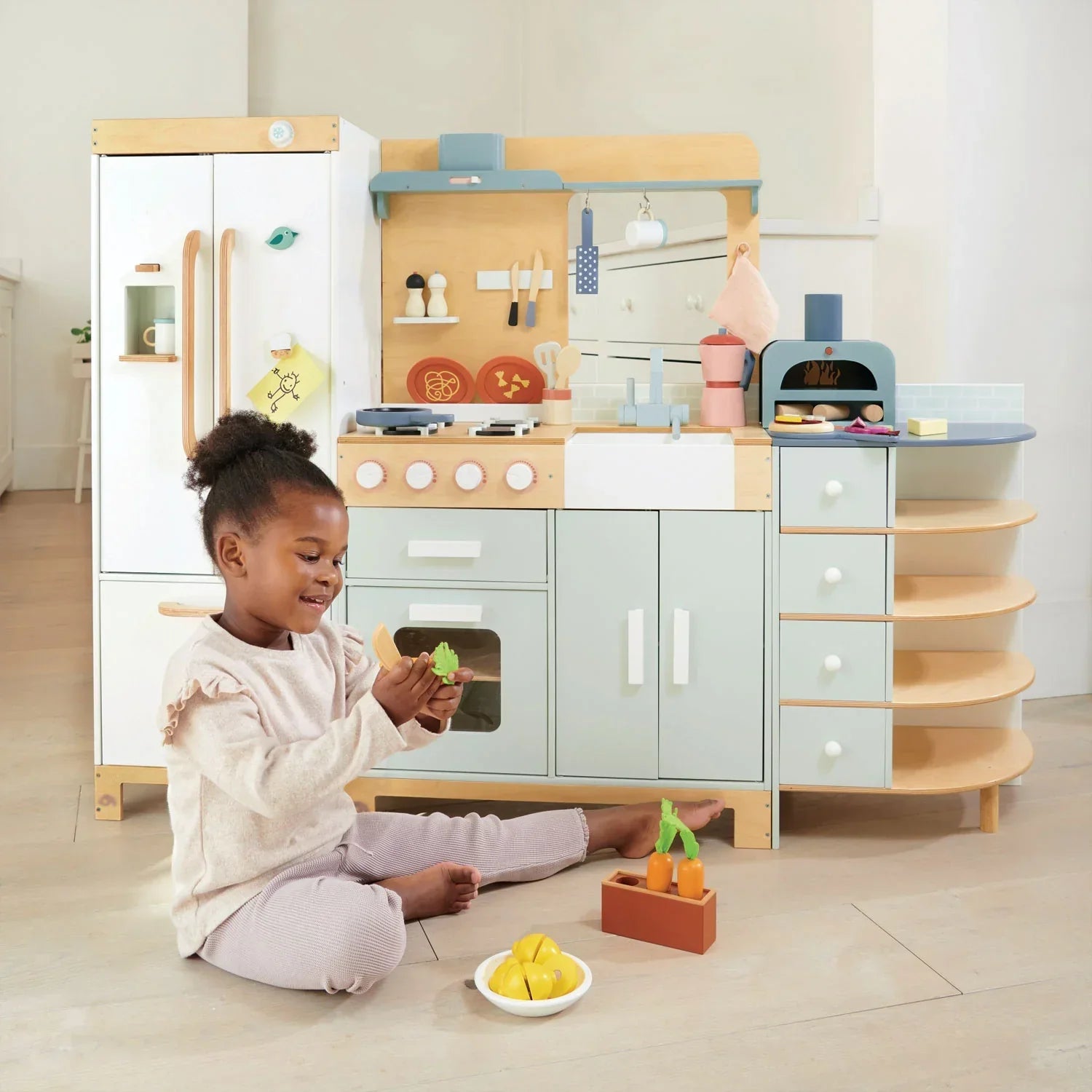 Culinary Adventures Await: How Wooden Play Kitchens Spark Imagination ...