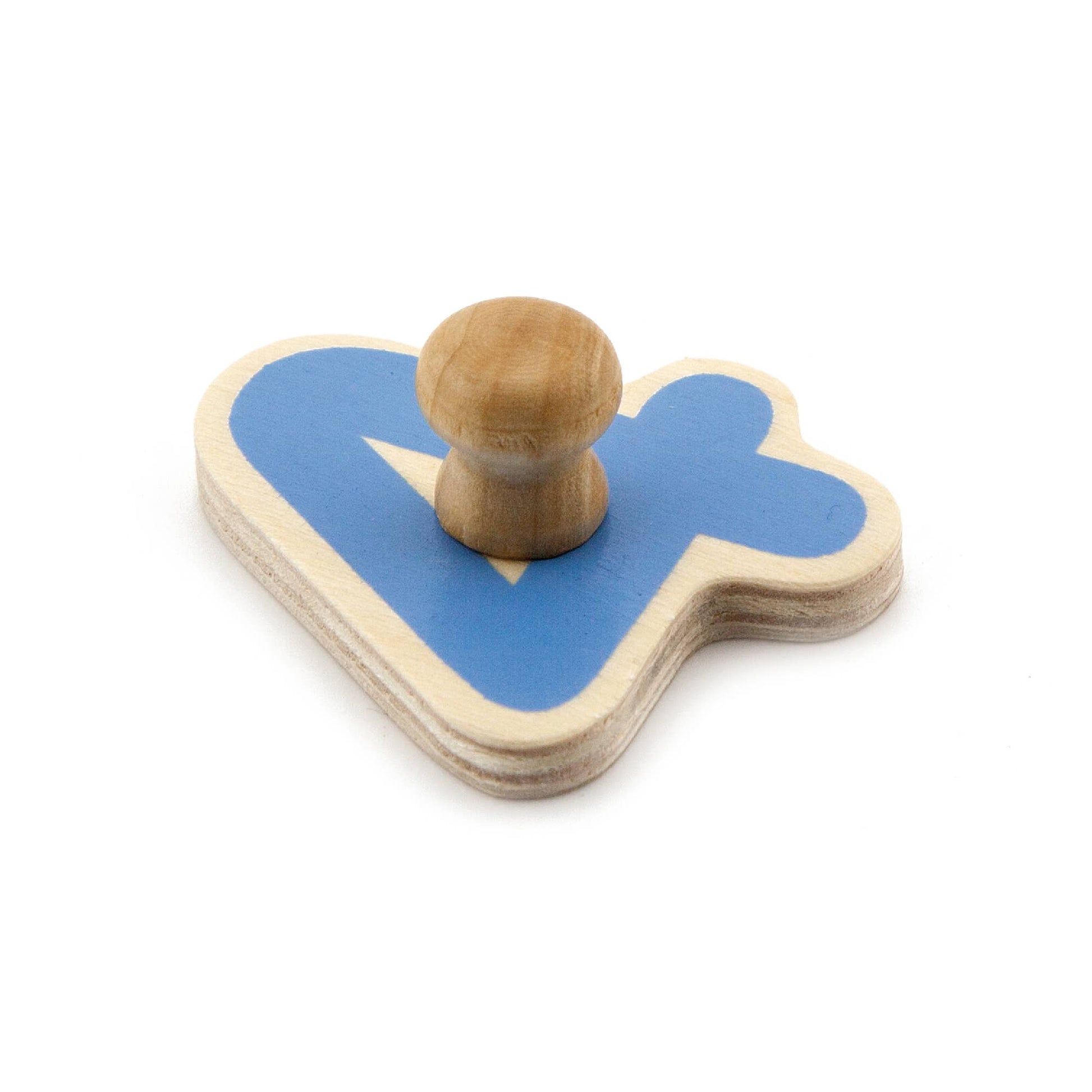 Wooden Time Telling Number Learning Clock Peg Puzzle - Imagination Wooden Toys