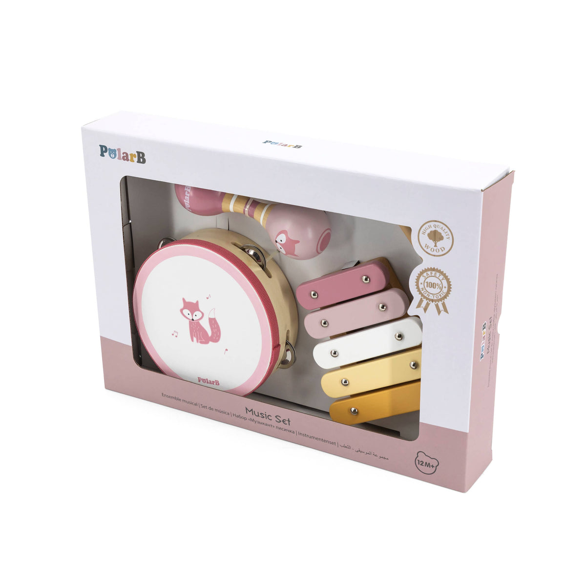 Instruments Play Set PolarB Wooden Music Musical Instruments Play Set - Fox Design ...